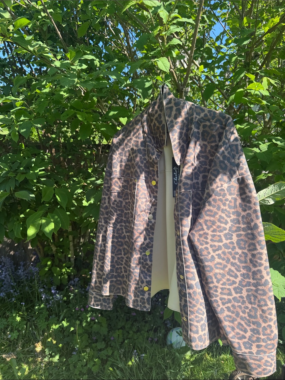 CHARLIE ❤️Leopard Print Button Jacket - Brown & Black

New with tags never worn!